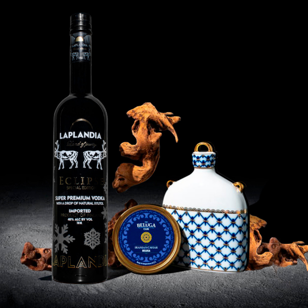 Laplandia Eclipse & The Beluga Club caviar pairing set